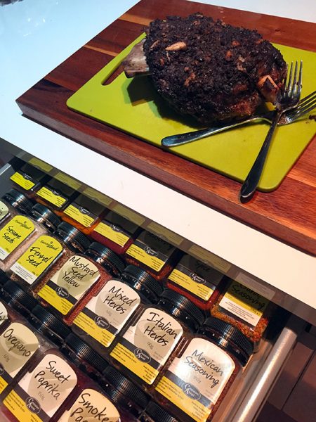 Middle Eastern Lamb with Spices shot